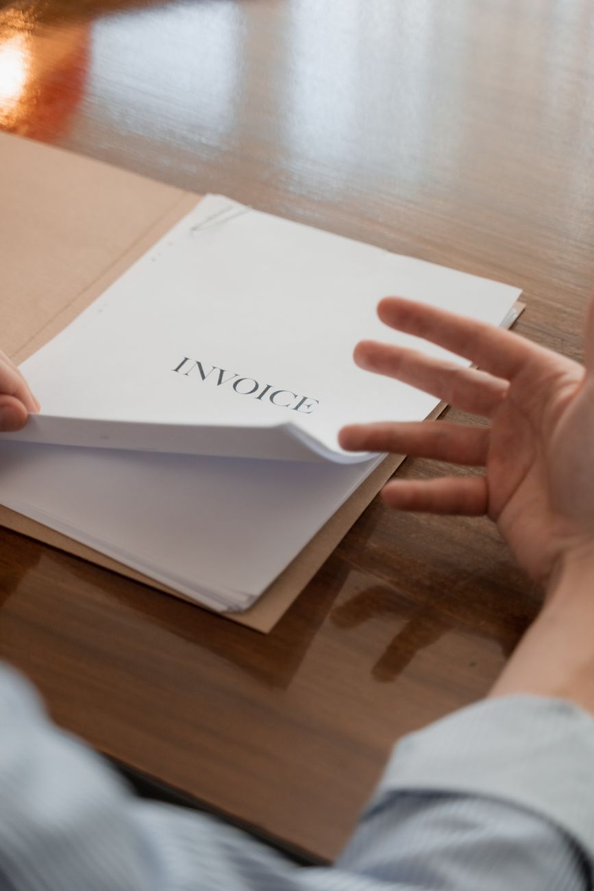 Invoices and documentation spreadsheet verification